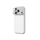 AmazingThing iPhone 17 Pro / 17 Pro Max kameros apsauginis stiklas, sidabrinis