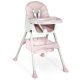 Maitinimo kėdutė Ricokids Milo 134016, rožinė