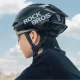 Lengvas dviratininko šalmas Rockbros TS-42 58-62 cm, juodas