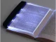 Nešiojamas LED šviesos skydelis knygų skaitymui naktį, juodas