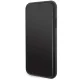 Karl Lagerfeld dėklas iPhone 11 / XR su rankena Gripstand Saffiano Choupette, juodas