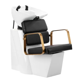 Gabbiano Porto-GM Hairdressing Wash Unit Black/Gold