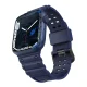 Dirželis Strap Triple Protection, skirtas Apple Watch 38/40/41 mm - tamsiai mėlynas