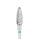 EXO PRO Carbide Nail Drill Bit Oval Medium Grit 5.0 mm (Blue)