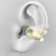 Belaidės ausinės Dudao U20 Pro TWS Bluetooth 5.4, baltos
