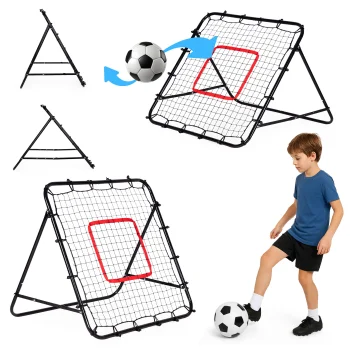 Futbolo treniruočių sienelė Movepro Rebounder, 100x100 cm
