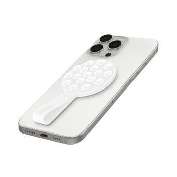 SBS MagSafe Compatible Phone Holder with Suction Cup, White