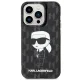 Karl Lagerfeld Monogram Ikonik Phone Case Cover iPhone 15 Pro Max - transparent