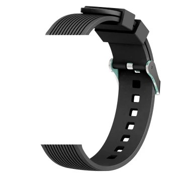 Devia Deluxe Sport išmaniojo laikrodžio dirželis (20 mm), juodas