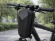 Waterproof Hard Shell Scooter and Bike Handlebar Bag 4L, Black