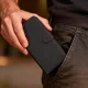 Tech-Protect Wallet atverčiamas dėklas Samsung Galaxy S26 Ultra, juodas/raudonas