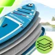 AquaPaddle Explorer pripučiama SUP irklentė su kėde, 335x84x15 cm, šviesiai mėlyna