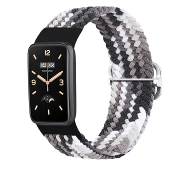 Pintas dirželis Mi Band 7 Pro / M7 Pro, juodas ir baltas
