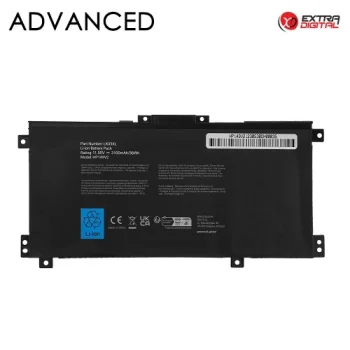 Extra Digital HP LK03XL Notebook Battery, 3500mAh