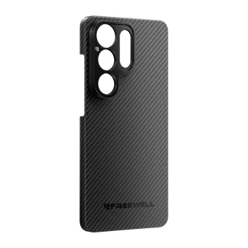 Freewell Pro Filmmaker dėklas Samsung Galaxy S26 Ultra telefonui su 17 mm sriegiu, juodas