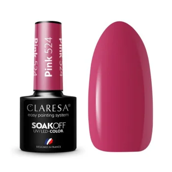 Claresa Pink 524 Gel Nail Polish, 5g