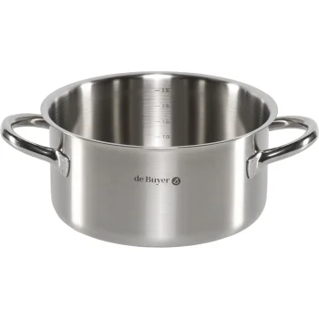 De Buyer PRIM'APPETY nerūdijančiojo plieno puodas 20 cm, 2,5 l