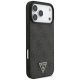 Guess 4G Strap Triangle Logo MagSafe dėklas iPhone 17 Pro Max, juodas