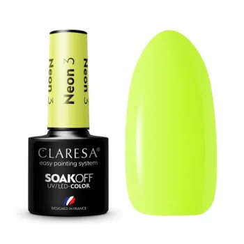 Claresa Neon 3 Gel Polish, 5 ml