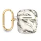„Guess“ GUA2HCHMAG „AirPods“ dėklas „Marble Strap Collection“, Pilkas