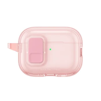 Ausinių dėklas AmazingThing Minimal, Apple AirPods Pro 3, rožinis