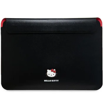 Hello Kitty Metal Logo dėklas nešiojamam kompiuteriui 14", juodas
