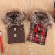 Christmas Wine Bottle Cover Sweater Decoration, Brown