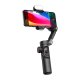 AOCHUAN Smart XE trijų ašių vaizdo stabilizatorius su RGB apšvietimu, juodas