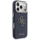 Guess FW Resin Logo Phone Case Cover iPhone 17 Pro Max - Blue