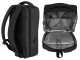 Anti-Theft Hard Shell Business Laptop Backpack with USB & Lock, Black