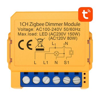Avatto ZDMS16-2 ZigBee TUYA išmanusis šviesos jungiklis
