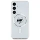 Karl Lagerfeld Button Choupette MagSafe dėklas Samsung Galaxy S25, baltas