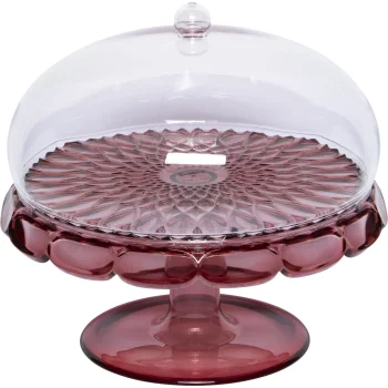 Tortinė su gaubtu ir kojele Guzzini VANITY 30 cm, violetinė