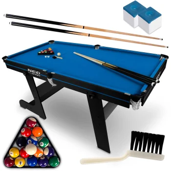 Sulankstomas biliardo stalas Neo-Sport NS-808, 6Ft su priedais
