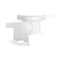 Bed Sheet Fasteners Corner Gripper Straps 4 Pack, White