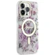 Guess iPhone 14 Pro Max Case Flower MagSafe, Transparent
