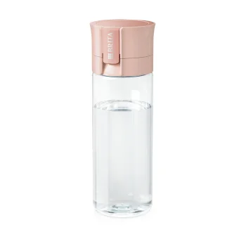 Vandens filtravimo gertuvė Brita Fill & Go Vital 0.6L su 2 MicroDisc filtrais, abrikosinė