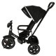 Triratukas-vežimėlis Ikonka TRIKE FIX Elite 2-in-1, juodas