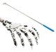 Telescopic Back Scratcher, Extendable Metal Paw