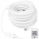 Vandeniui atspari RGB LED neoninė juosta 5m su pulteliu