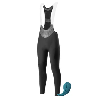 Rockbros TLCK001-1 Men's Cycling Pants with Pad and Straps S - Black