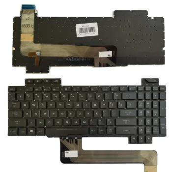 Asus GL703 Laptop Keyboard, US Layout, Black