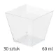 Prazmatiniai deserto indeliai 60 ml, 30 vnt., skaidrūs