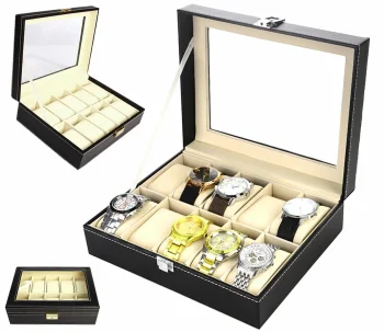 Case box for 10 watches