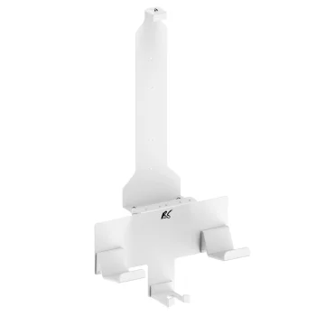 Maclean NanoRS RS181 Wall Mount for PlayStation 5 with Controller Holder, White