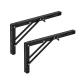 Maclean MC-195 sulankstomi lentynos laikikliai, 300-600mm, 50kg, 2 vnt.