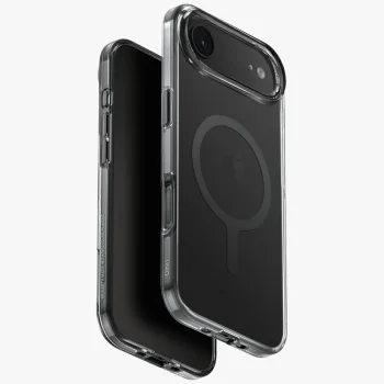 Dėklas Uniq Clario Magclick Charging skirtas iPhone Air, juodas