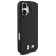 BMW dėklas iPhone 17 su MagSafe, M Quilted Logo, juodas