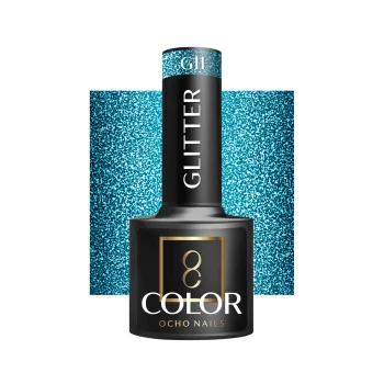 Ocho Nails Glitter G11 Gel Polish, 5 g