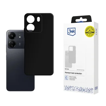 3mk Matt Case dėklas Xiaomi Redmi 13C / Poco C65, juodas